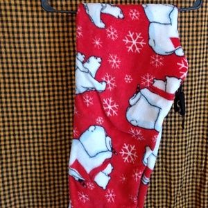 Polar fleec polar bear sleep pants